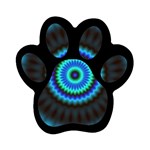 KaleidoFlower-208768 Magnet (Paw Print)