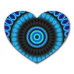 KaleidoFlower-208768 Mousepad (Heart)