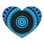 KaleidoFlower-208768 Mousepad (Heart)