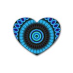 KaleidoFlower-208768 Heart Coaster (4 pack)