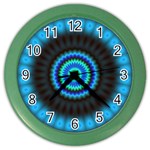 KaleidoFlower-208768 Color Wall Clock