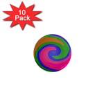 Magic_Colors_Twist_Soft-137298 1  Mini Magnet (10 pack) 