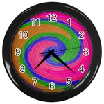 Magic_Colors_Twist_Soft-137298 Wall Clock (Black)