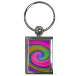 Magic_Colors_Twist_Soft-137298 Key Chain (Rectangle)