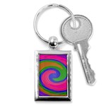 Magic_Colors_Twist_Soft-137298 Key Chain (Rectangle)