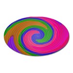 Magic_Colors_Twist_Soft-137298 Magnet (Oval)