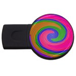 Magic_Colors_Twist_Soft-137298 USB Flash Drive Round (2 GB)