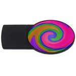 Magic_Colors_Twist_Soft-137298 USB Flash Drive Oval (4 GB)