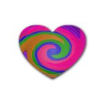 Magic_Colors_Twist_Soft-137298 Rubber Coaster (Heart)