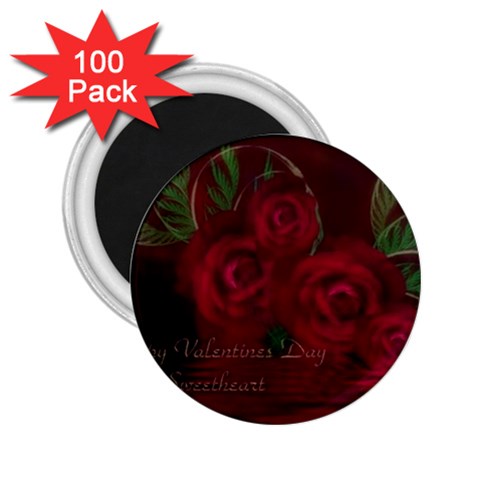 apoth_rose_v 2.25  Magnet (100 pack)  from ArtsNow.com Front