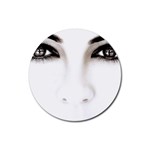 Eyes2 Rubber Round Coaster (4 pack)