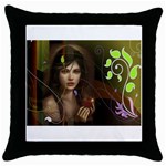 wallpaper_15924 Throw Pillow Case (Black)