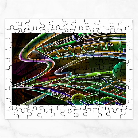 5 Jigsaw Puzzle (Rectangular) from ArtsNow.com Front