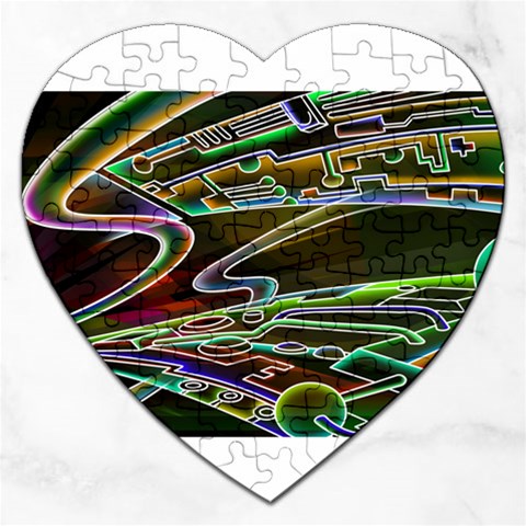 5 Jigsaw Puzzle (Heart) from ArtsNow.com Front