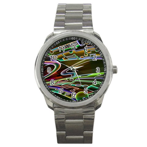 5 Sport Metal Watch from ArtsNow.com Front
