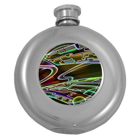 5 Hip Flask (5 oz) from ArtsNow.com Front