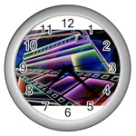 4 Wall Clock (Silver)