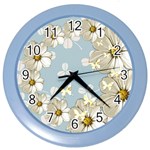 Baby001_bg5 Color Wall Clock