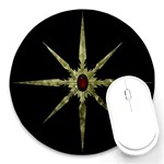 goth-0002 Round Mousepad