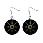 goth-0002 1  Button Earrings