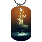 Abstract-3D-Wallpaper-13 Dog Tag (Two Sides)