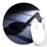 The Beauty of a Note - Cool Round Mousepad
