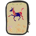 Funny Donkey Compact Camera Leather Case