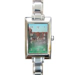 Palace of Fine Arts Rectangular Italian Charm Watch