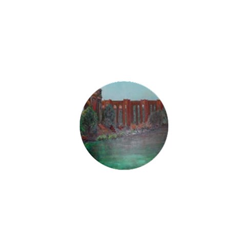 Palace of Fine Arts 1  Mini Button from ArtsNow.com Front