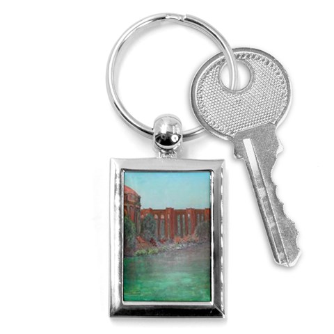 Palace of Fine Arts Key Chain (Rectangle) from ArtsNow.com Front