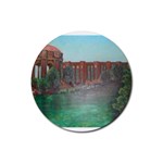 Palace of Fine Arts Rubber Coaster (Round)