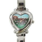 Palace of Fine Arts Heart Italian Charm Watch