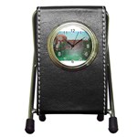 Palace of Fine Arts Pen Holder Desk Clock