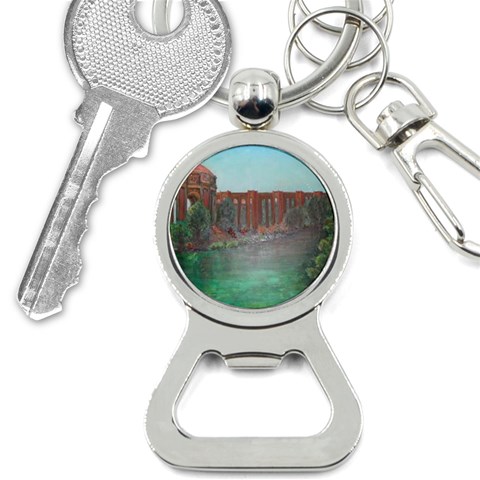 Palace of Fine Arts Bottle Opener Key Chain from ArtsNow.com Front