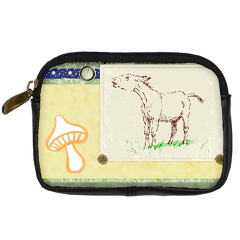 Donkey 2 Digital Camera Leather Case from ArtsNow.com Front