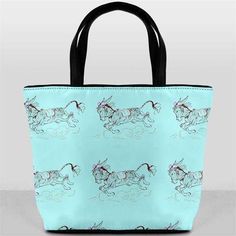 Leaping donkey Bucket Bag from ArtsNow.com Back