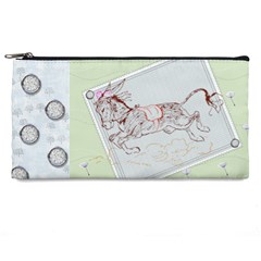 Leaping donkey Pencil Case from ArtsNow.com Front