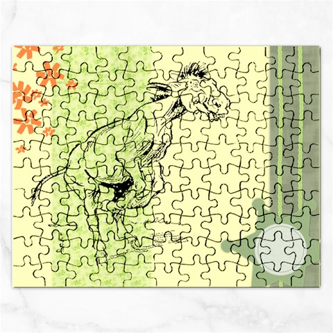 Naughty donkey Jigsaw Puzzle (Rectangular) from ArtsNow.com Front