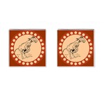 Naughty donkey Cufflinks (Square)