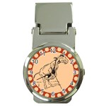 Naughty donkey Money Clip Watch