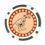 Naughty donkey Poker Chip Card Guard