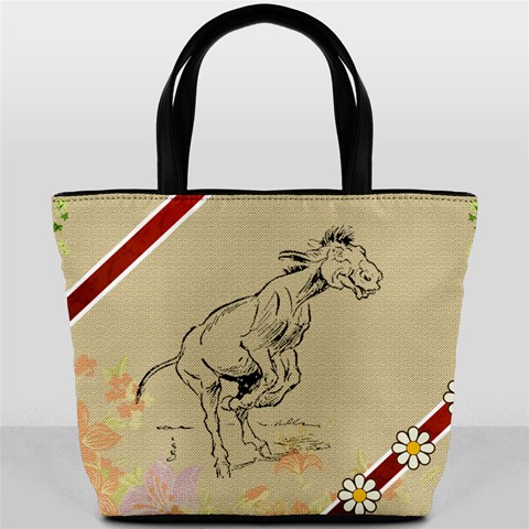 Naughty donkey Bucket Bag from ArtsNow.com Front