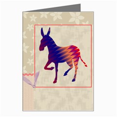 Stepping Donk Greeting Card from ArtsNow.com Left