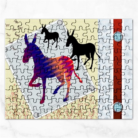 Stepping Donk Jigsaw Puzzle (Rectangular) from ArtsNow.com Front