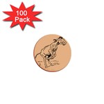 Naughty donkey 1  Mini Button (100 pack) 