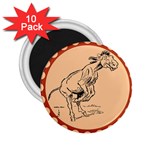 Naughty donkey 2.25  Magnet (10 pack)