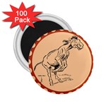 Naughty donkey 2.25  Magnet (100 pack) 