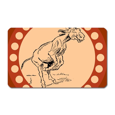 Naughty donkey Magnet (Rectangular) from ArtsNow.com Front