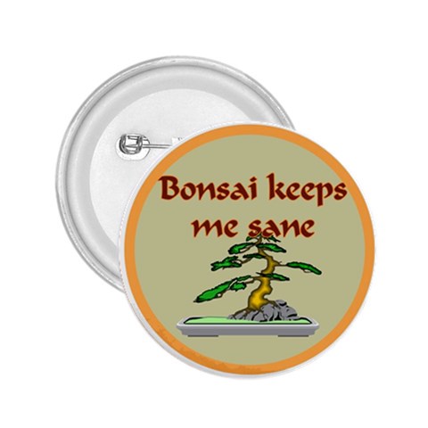 bonsai 9 2.25  Button from ArtsNow.com Front