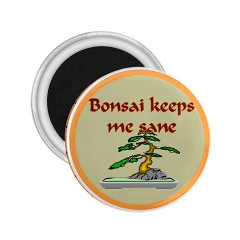 bonsai 9 2.25  Magnet from ArtsNow.com Front